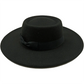 Vue de dessus d'un chapeau fedora en feutre vert olive