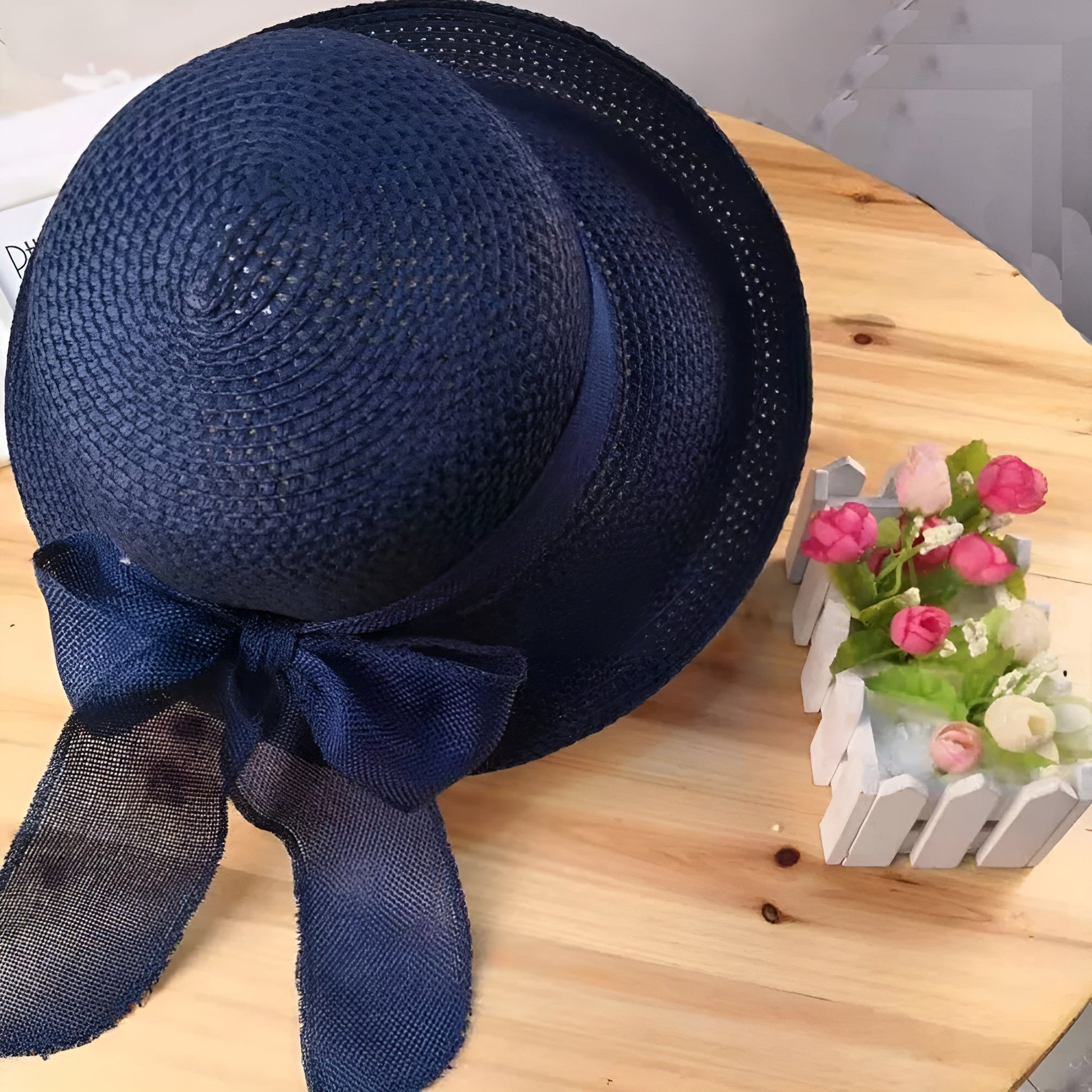 Chapeau de paille léger, idéal pour protection solaire