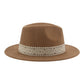 Gros plan sur la texture en coton d'un fedora