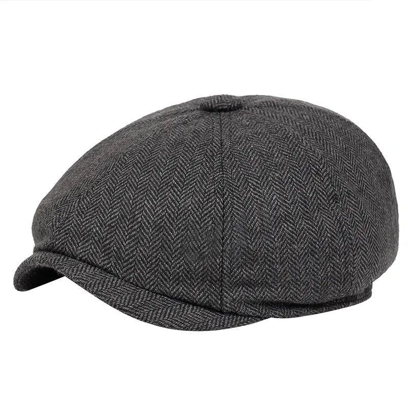 Casquette Gavroche Rétro-Chic see59f06245974fa5a90d0188ef6dfad4a vue latérale