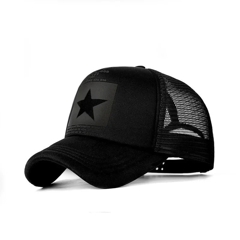 Détail du filet respirant d'une casquette ajustable