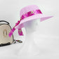 Chapeau de paille vu de dessus, design estival classique