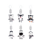 Collection de 6 hochets en coton doux pour bébés