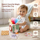 Boîte à mouchoirs Montessori en coton doux pour bébé