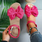 Confort et style avec semelle souple et design tressé
