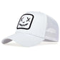 Casquette avec visière incurvée et maille aérée
