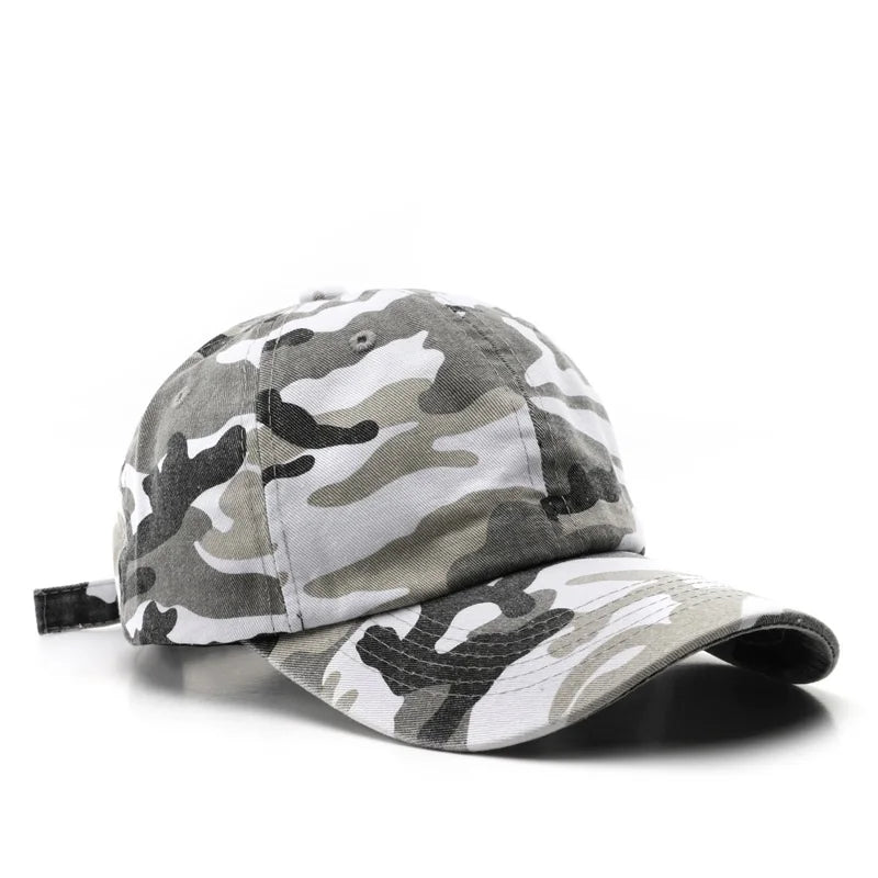Vue arrière de la casquette, fermeture ajustable