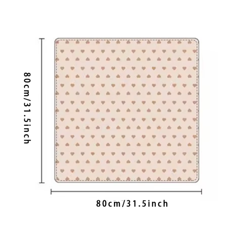 Dimensions du matelas imperméable pour bébé en coton