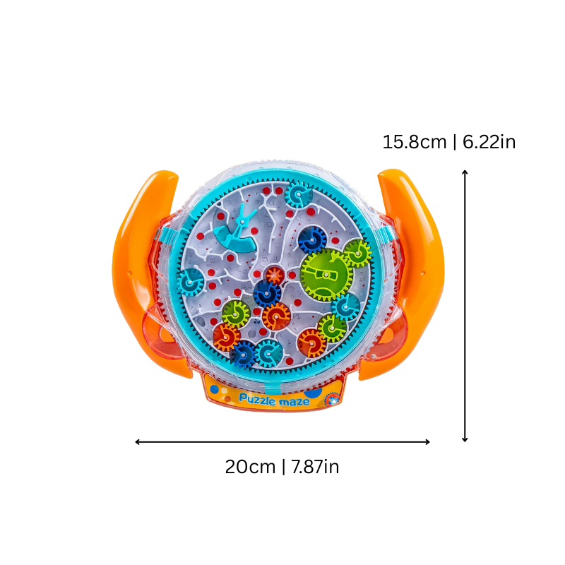 Dimensions du puzzle en acrylique transparent avec détails de taille