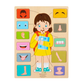 Style 2 du puzzle éducatif illustrant les organes internes