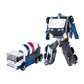 Camion blanc transformable en robot, en plastique ABS