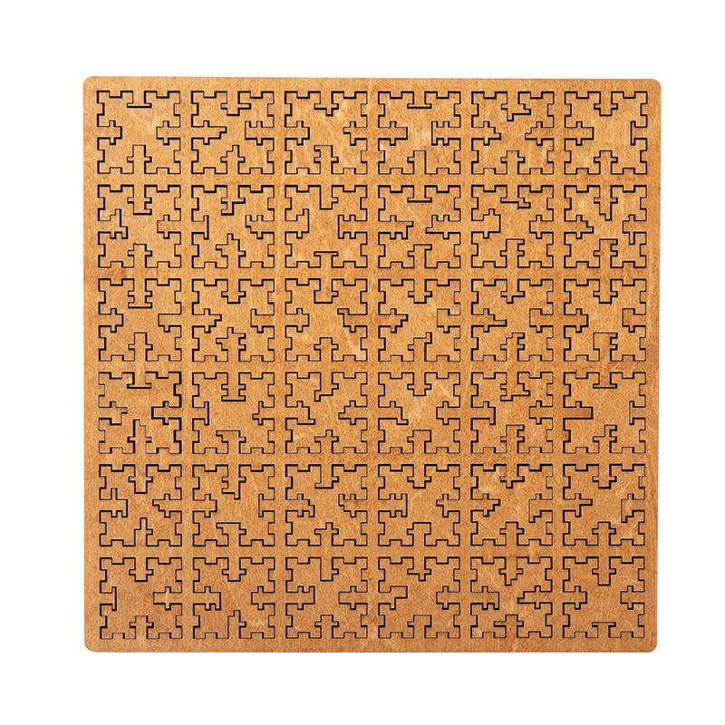 Tangram motif Mosaïque, effet dense et géométrique