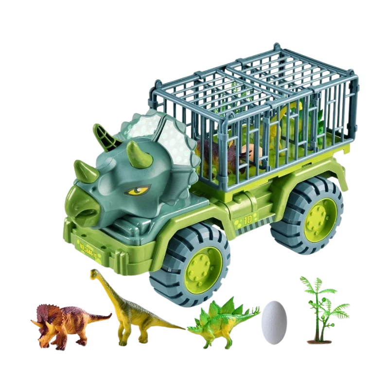 Figurine de Tricératops pour le camion transporteur
