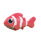 Poisson clown jouet montrant ses lumières LED colorées