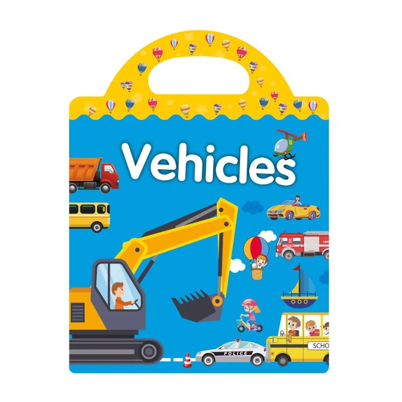 Véhicules variés pour jeu éducatif et créatif