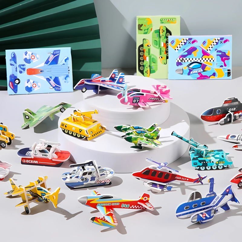 Puzzles véhicules en mousse, designs ludiques et éducatifs