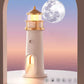 Veilleuse avec projection de lune et lumière douce