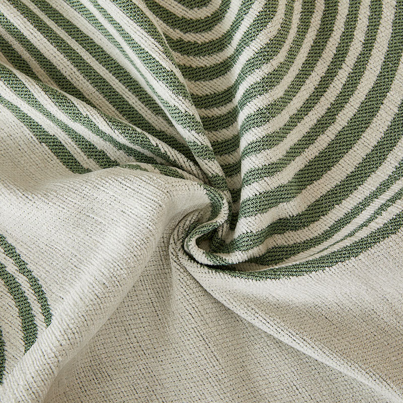 Motifs ethniques en relief sur le tissu en coton
