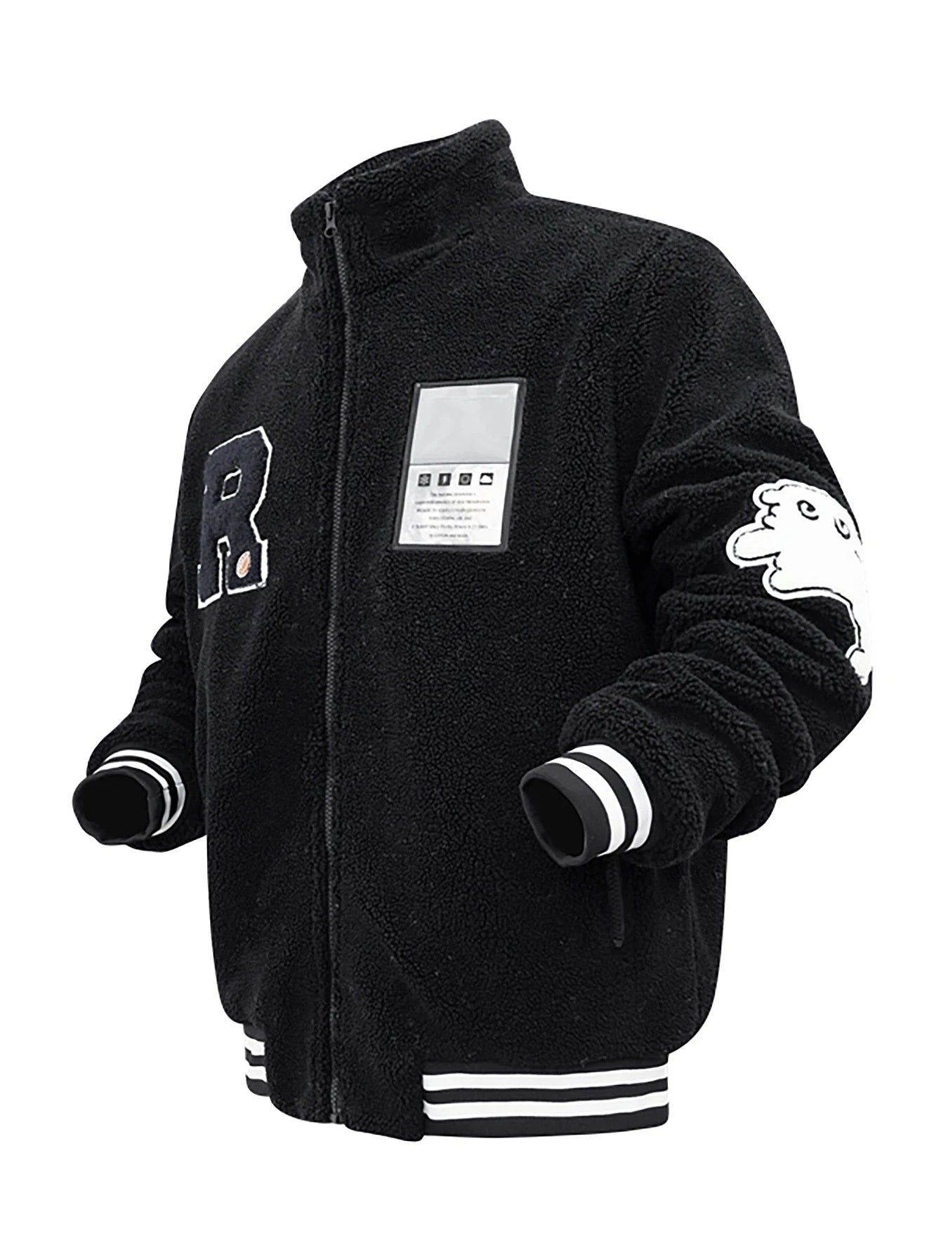 Vue d'ensemble de la veste style américain en Pilou Pilou