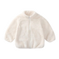 Veste enfant blanche, douce et confortable