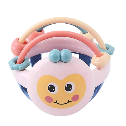 Anneau de dentition blanc en silicone doux