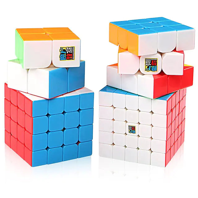 Vue rapprochée d'un cube 3x3 avec mécanisme fluide