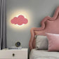 Vue rapprochée de la veilleuse nuage LED éteinte