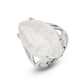 Ensemble de bagues en pierres naturelles, disposition harmonieuse