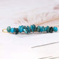 Barrette en cristal, détails géométriques, vue de dessus