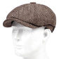 Casquette Gavroche en tissu léger, style unisexe