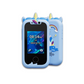 Téléphone interactif bleu pour enfants avec fonctions éducatives