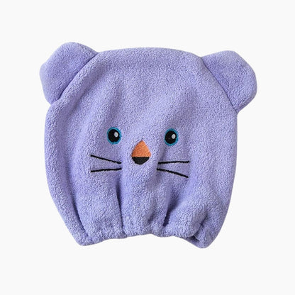 Bonnet vert d'hiver pour bébé, matière douce et extensible
