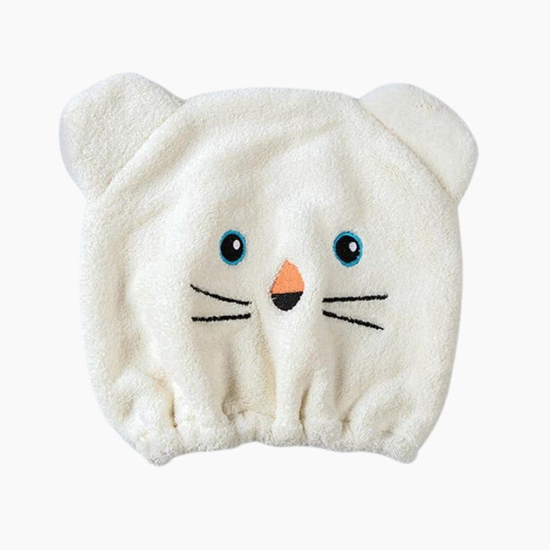Bonnet rose pour bébé, motifs amusants, confort optimal