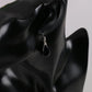 Boucles pendantes avec pierre améthyste et monture argentée