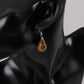 Boucles d'oreilles en forme de goutte avec œil de tigre