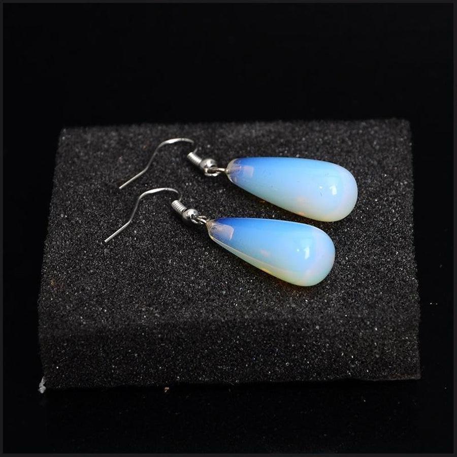 Vue d'ensemble des boucles d'oreilles Opalite
