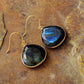Boucles d'oreilles en labradorite, élégance et protection naturelle