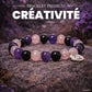Bracelet posé dans une boîte cadeau élégante