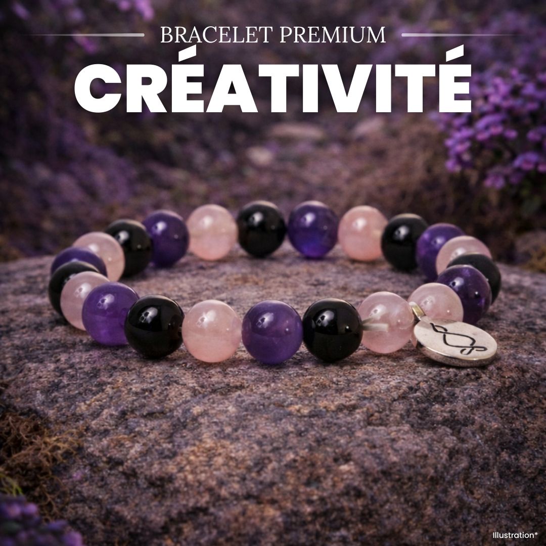 Bracelet posé dans une boîte cadeau élégante