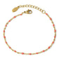 Collection de bracelets en perles, neuf couleurs disponibles