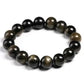 Bracelet en obsidienne, parfait pour absorber les énergies négatives