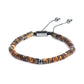 Bracelet artisanal en hématite avec cordon ajustable