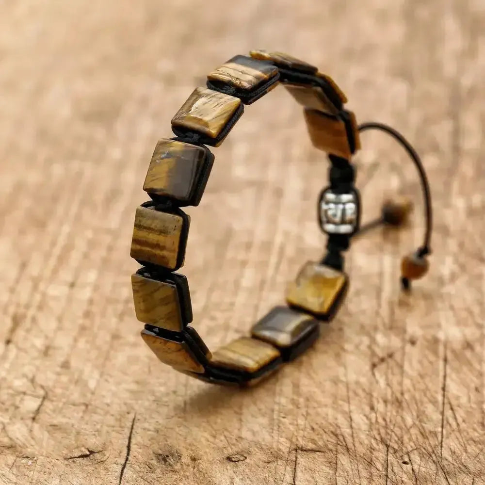 Vue de dessus du bracelet déployé