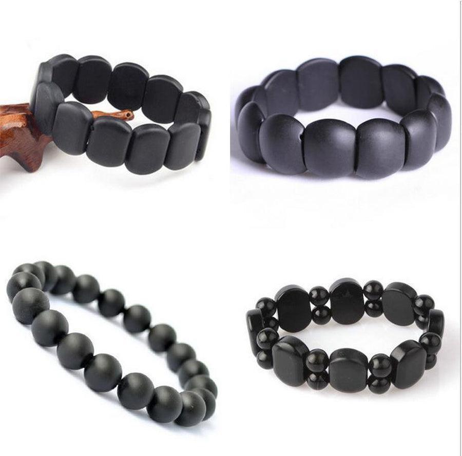 Bracelet Bianshi étalé, montrant sa flexibilité élastique