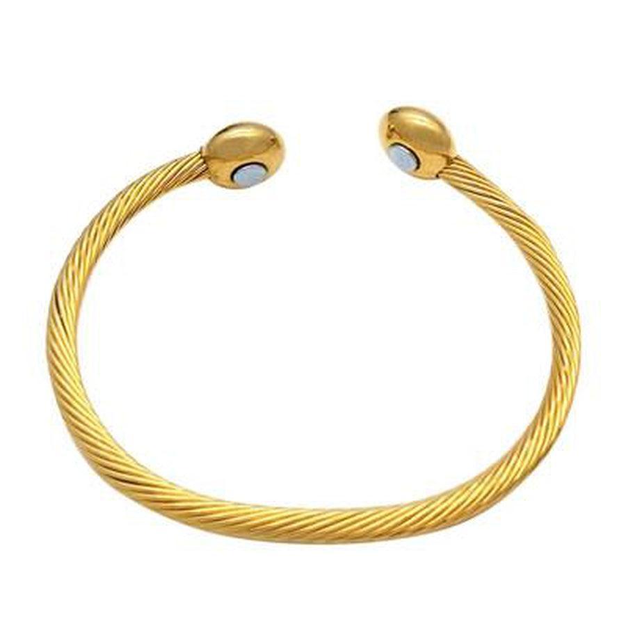 Bracelet en cuivre couleur or rose élégant