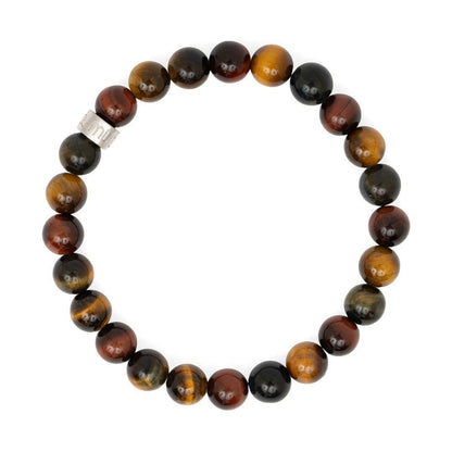 Bracelet en pierres naturelles présenté dans une boîte élégante