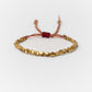 Vue d'ensemble du bracelet en cuivre et cordon
