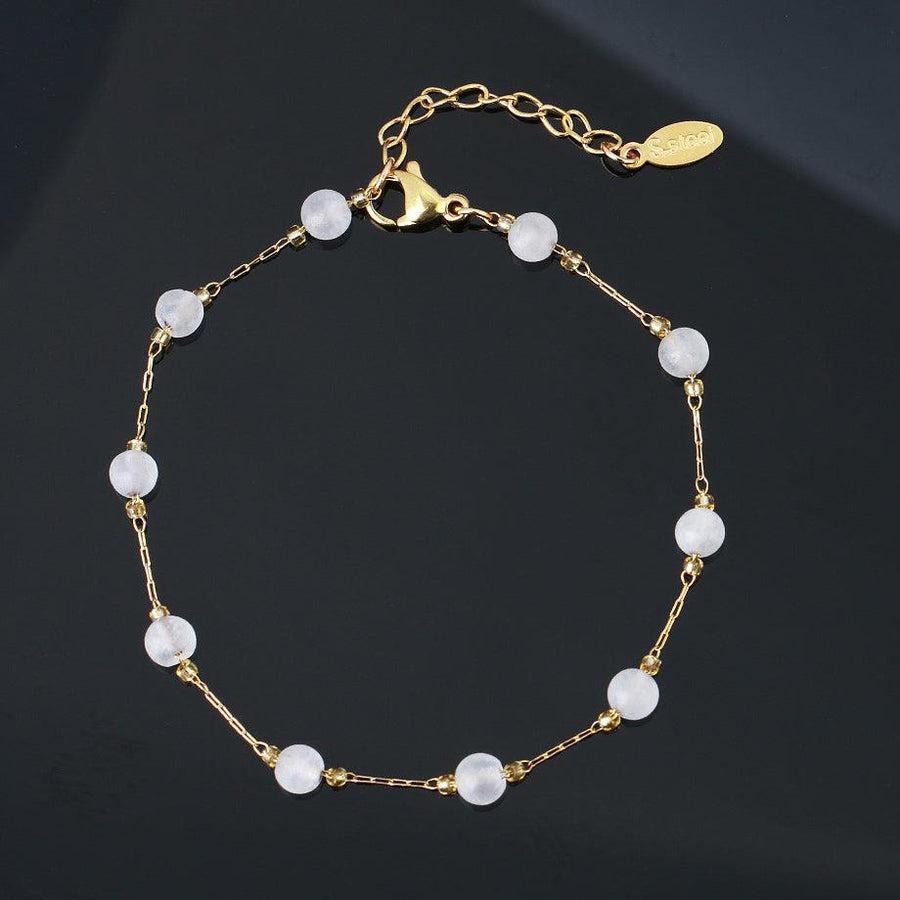 Bracelet avec perles variées, symbole d'énergie spirituelle