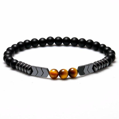 Bracelet élégant avec pierres naturelles protectrices