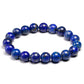 Bracelet Lapis Lazuli avec détails dorés visibles